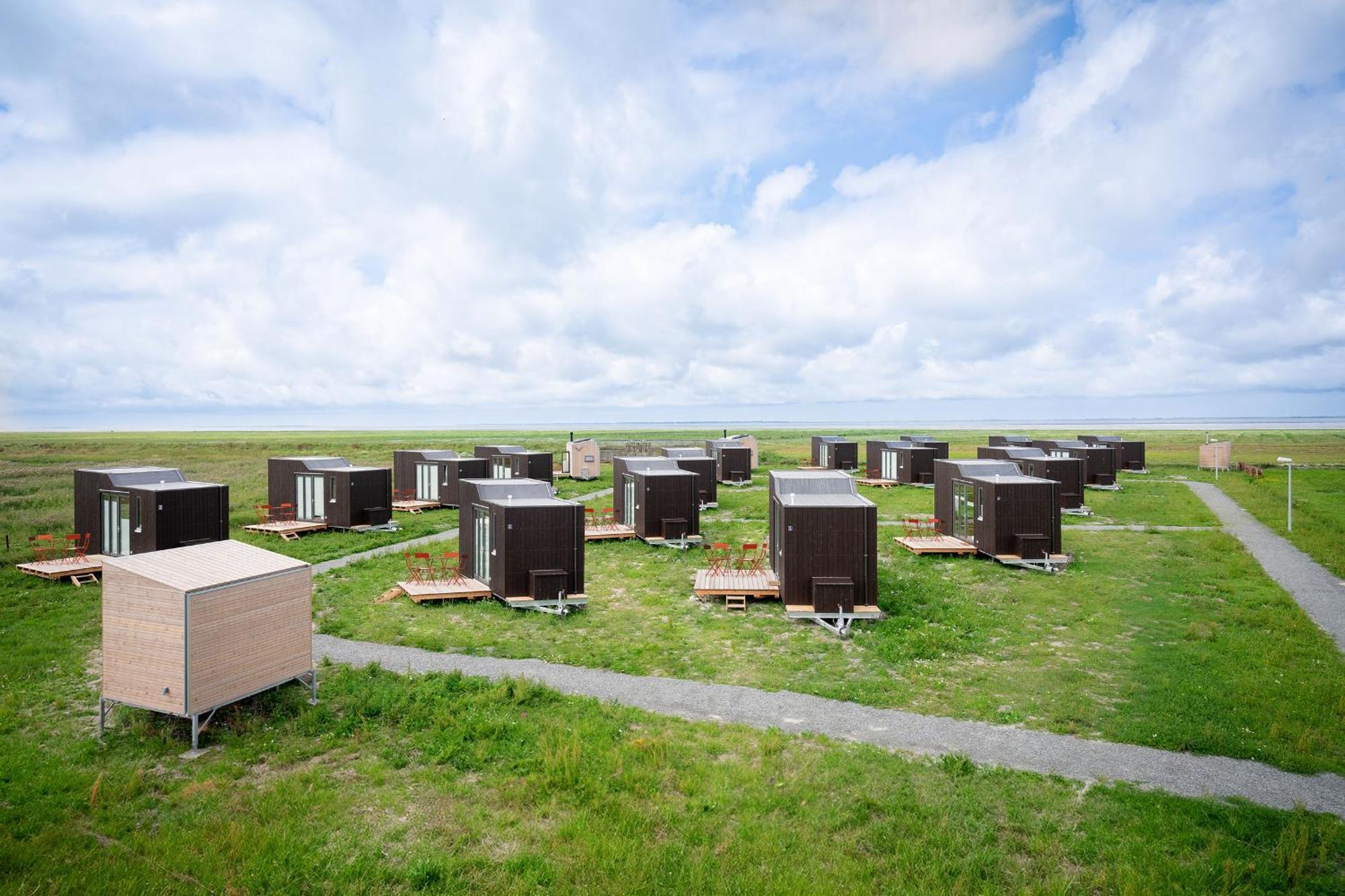 Tiny House Nature 15 Zur Meerseite - Green Tiny Village Harlesiel Carolinensiel Exteriér fotografie